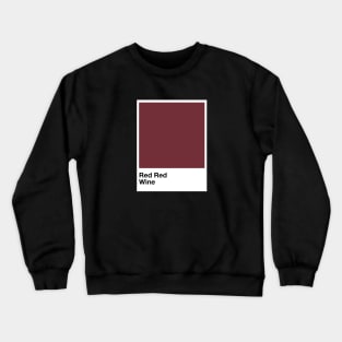 Pantone Red Red Wine Crewneck Sweatshirt